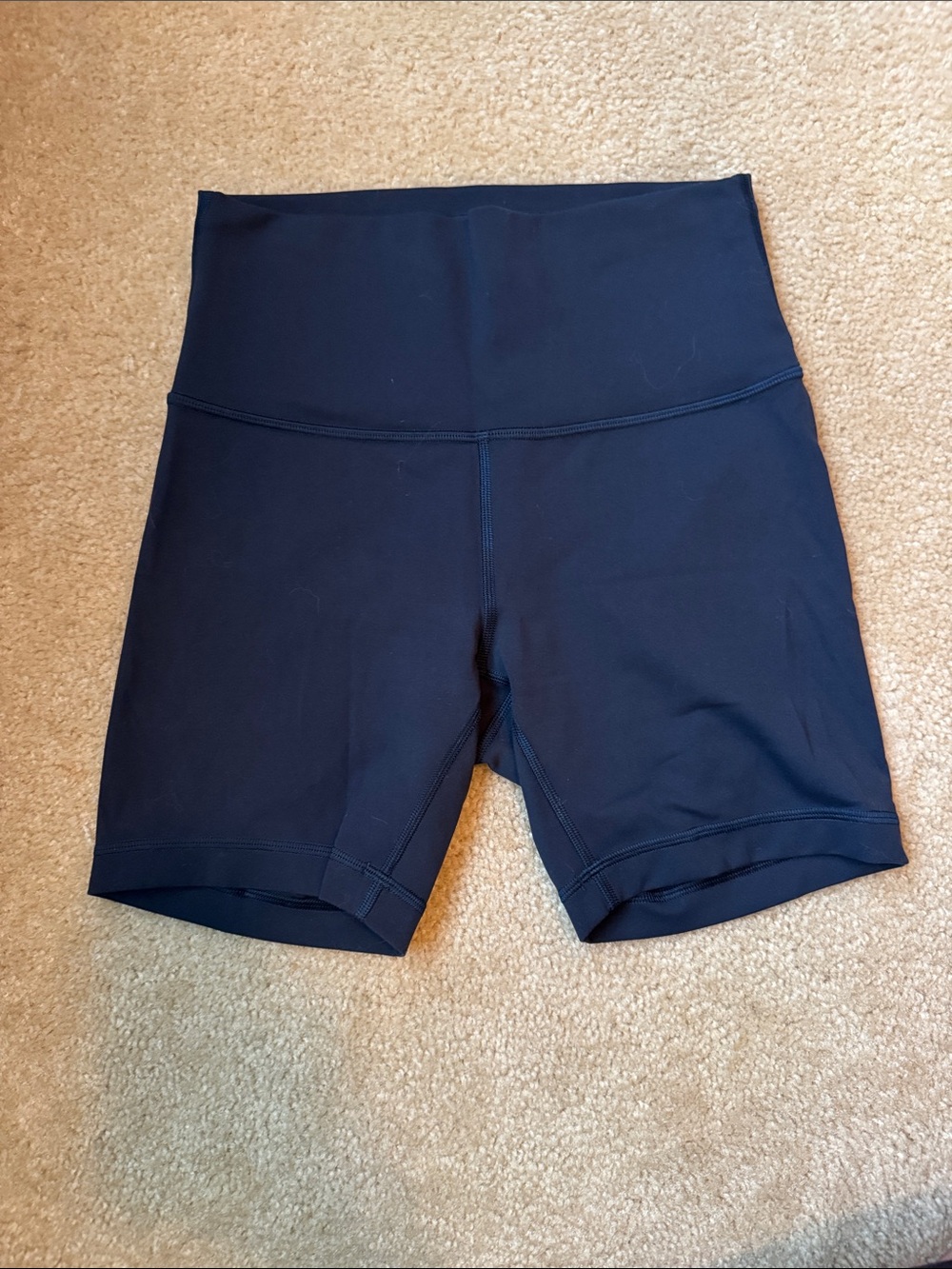 WUNDER TRAIN HIGH-RISE SHORT 6" Navy
